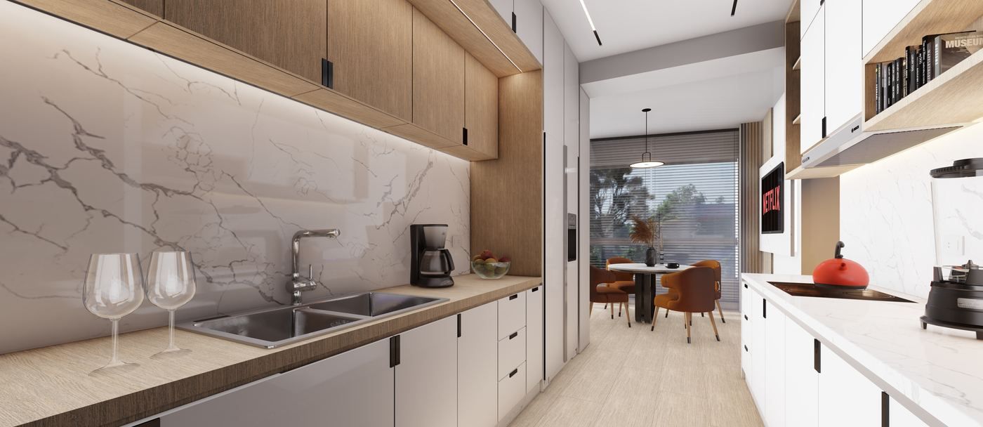 Apartamento E31 — sala y comedor